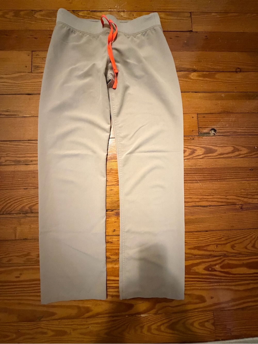 FIGS Basic Livingston Straight Leg Scrub Pants Taupe